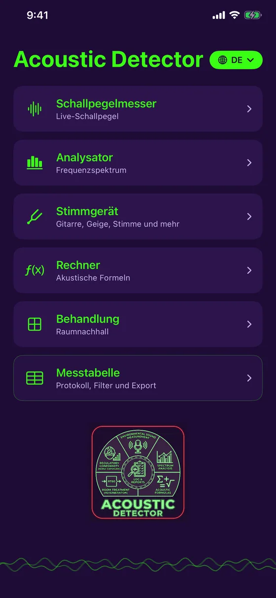Hauptmenü