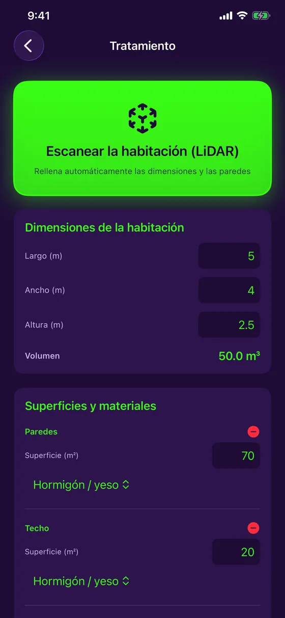 Del escaneo a la espuma que añadir