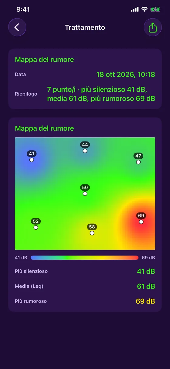 Mappa del rumore