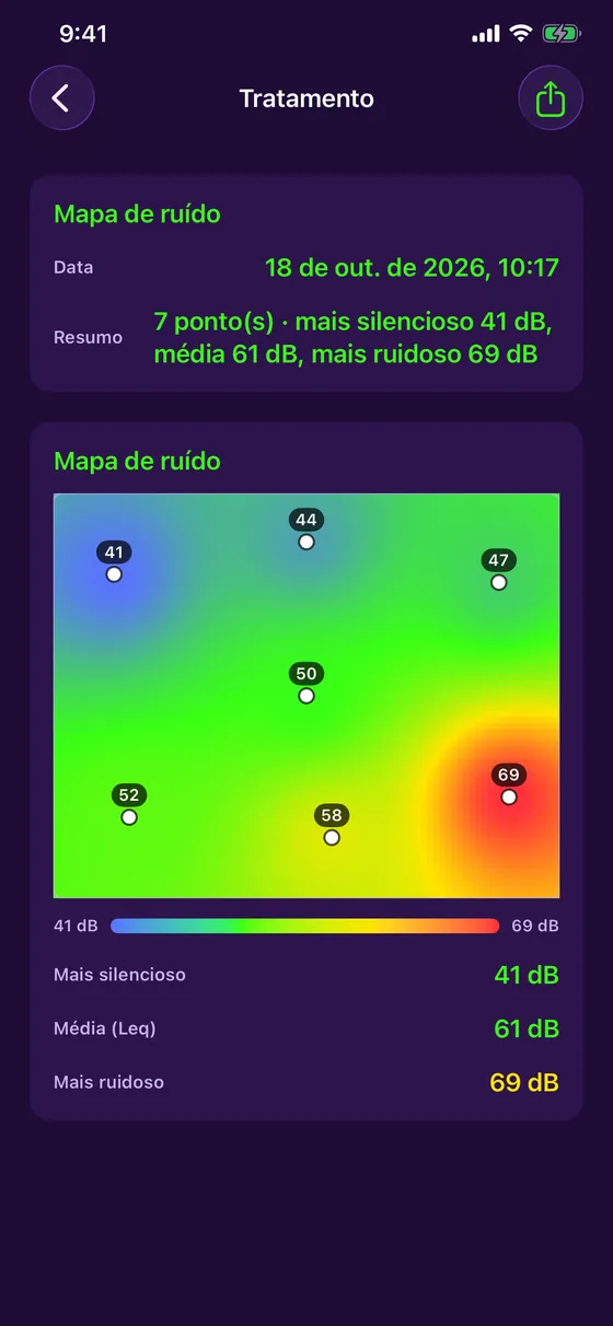 Mapa de ruído