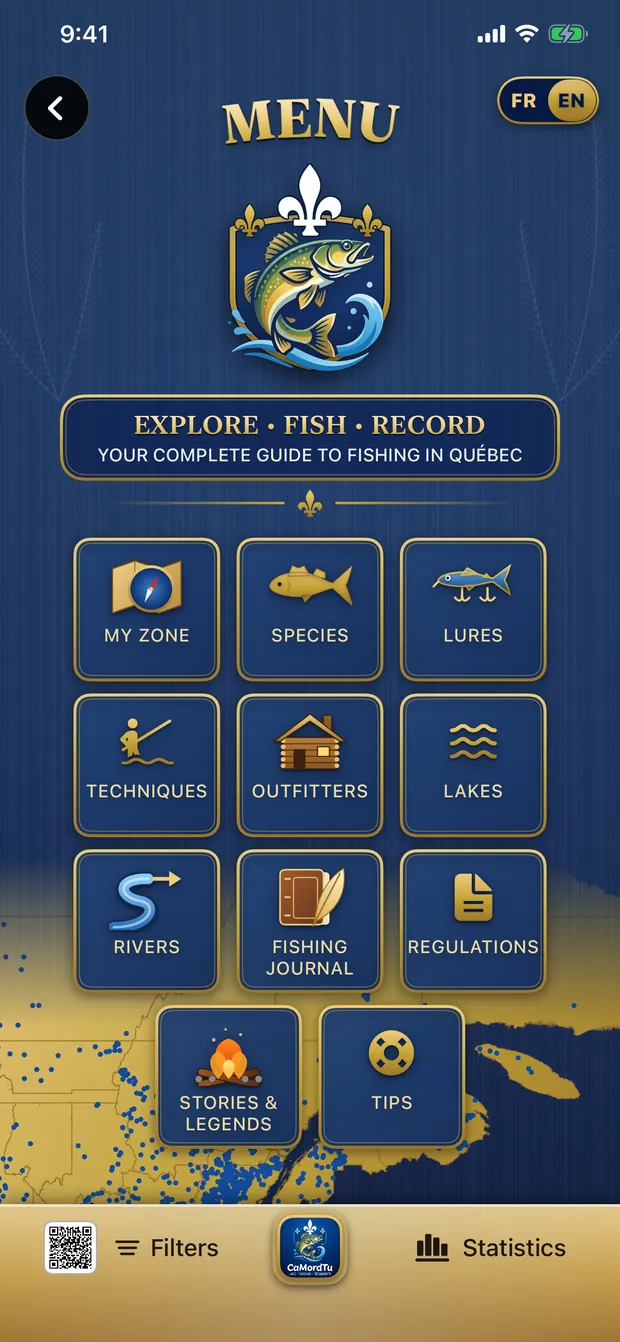 Main menu