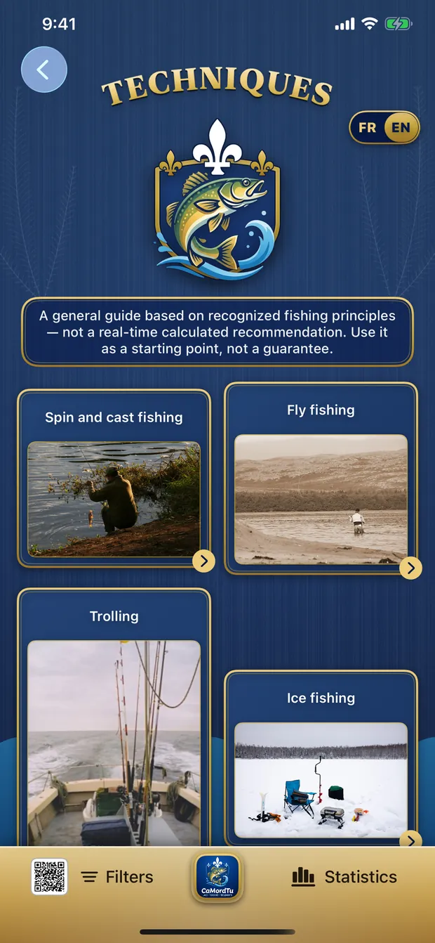 Fishing techniques