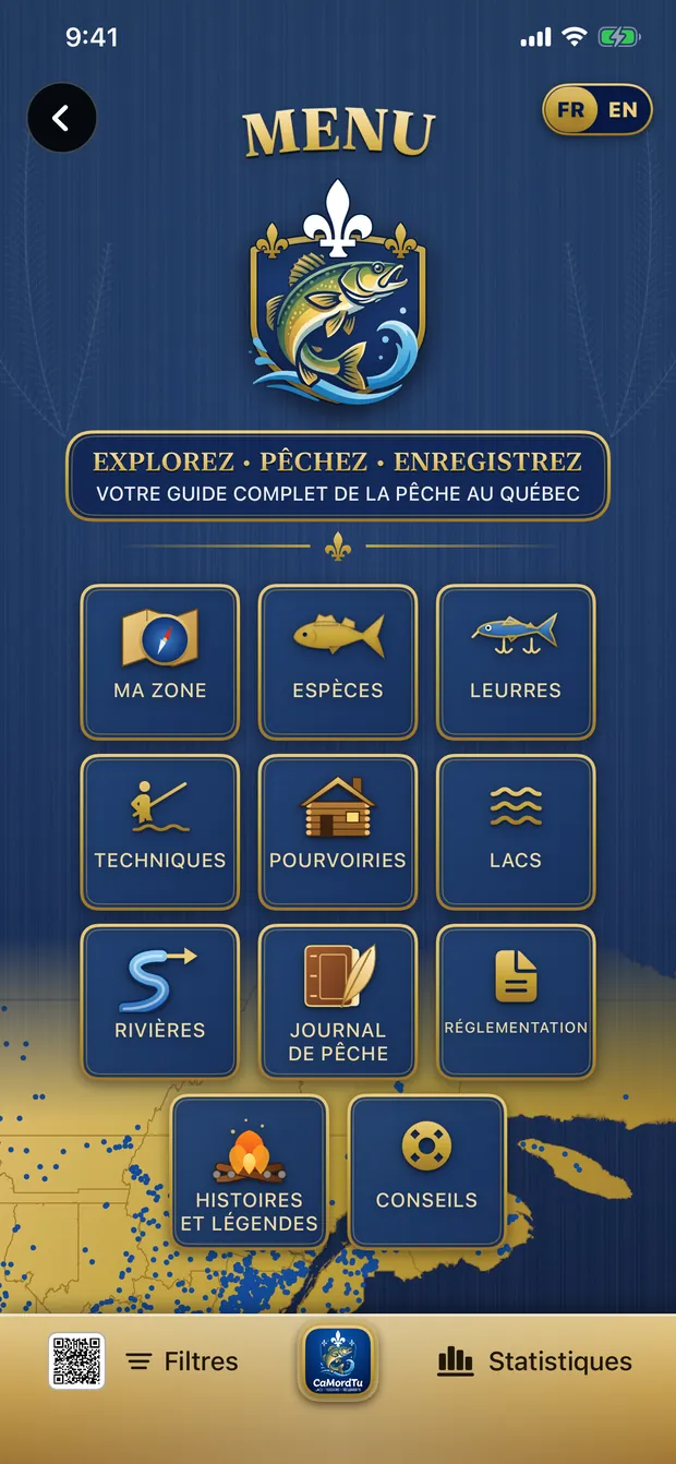 Menu principal