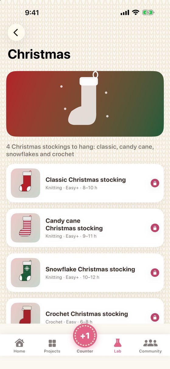The Christmas collection: 4 stockings
